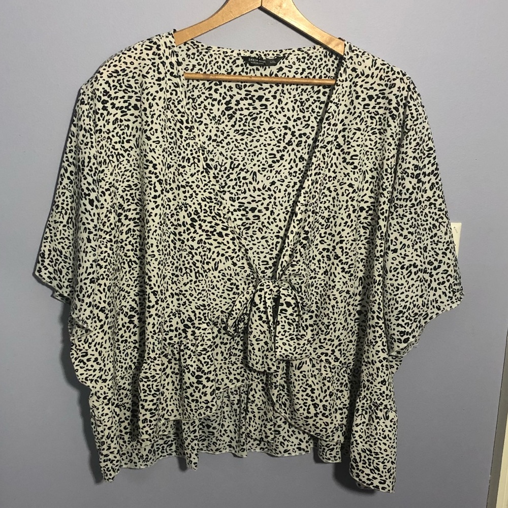 🦋Shein wrap blouse🦋
